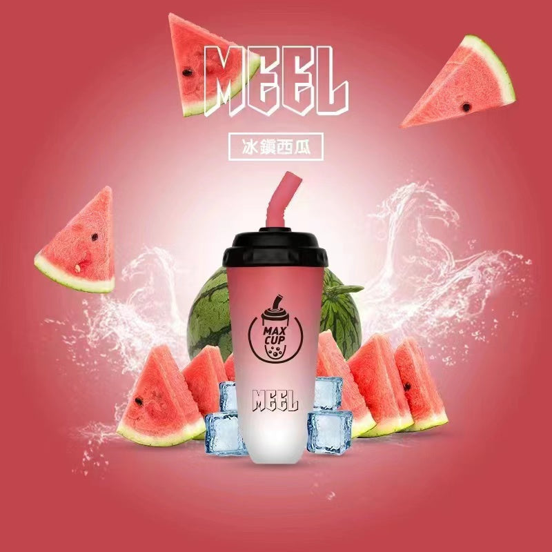 MEEL拋棄式/一次性電子煙 meel奶茶杯6000口 可充電🍬台灣現貨