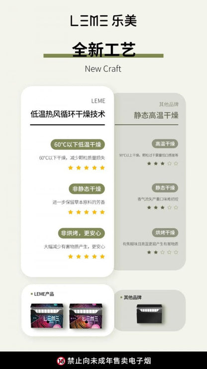 【LEME】日版 樂美加熱煙HNB系列 加熱不燃燒  通用IQOS，徕米零嘉zero+🍬台灣現貨