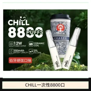 10種口味｜鴨嘴獸CHILL 8800口一次性電子菸 8ml大容量煙油
