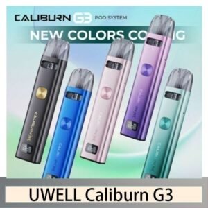 UWELL Caliburn G3咖哩棒G3 KIT電子煙2主機官網評價說明書